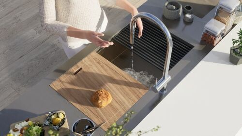Visual and Functional\Comprehensive Planning for Kitchen Sink and Faucet