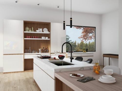 A Perfect Kitchen Storage Mathod\INTEGRATED KITCHEN